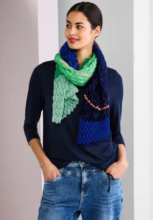 572079- Plissee Long Scarf - Street One