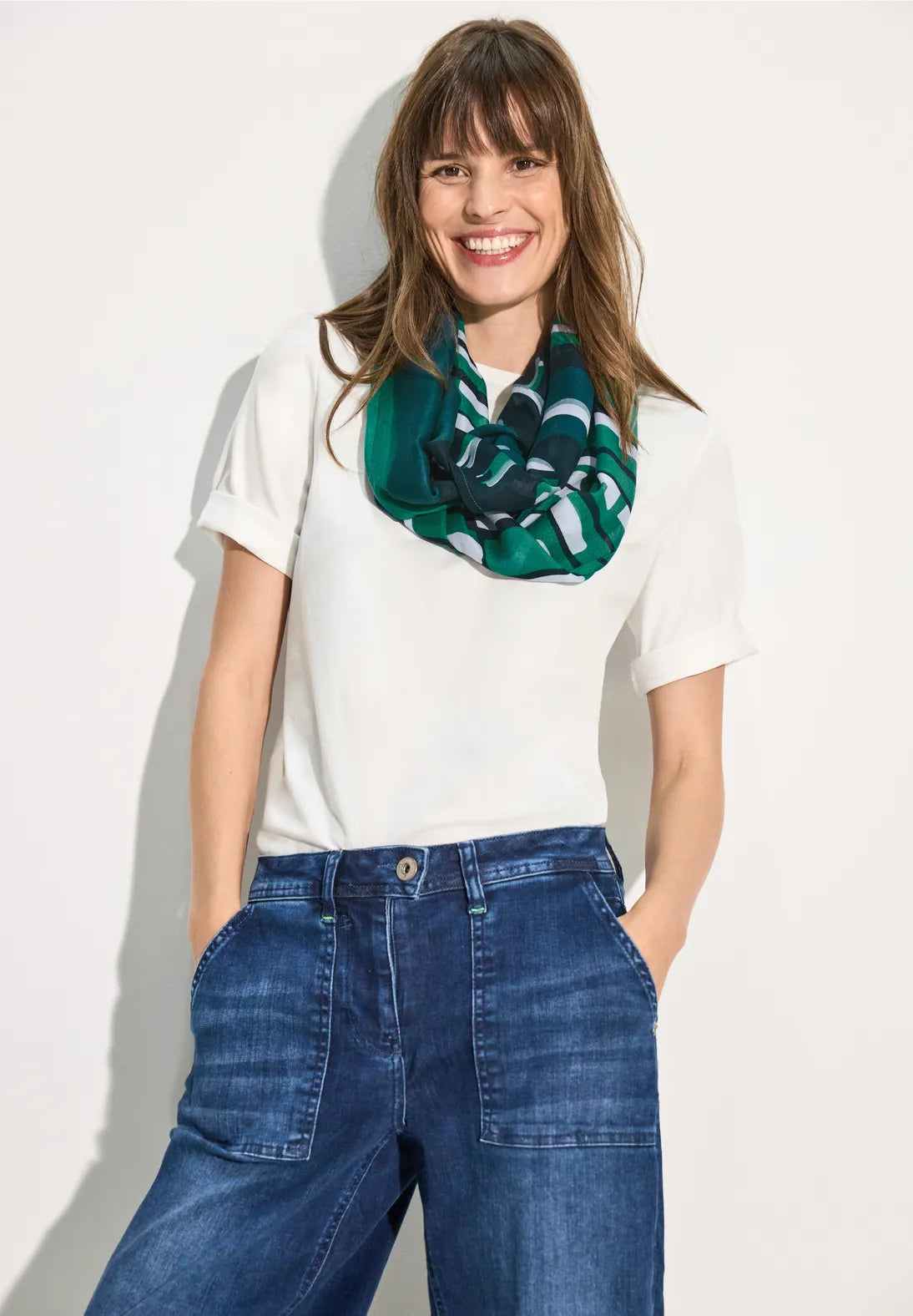 572509 - Print Loop Scarf - Cecil