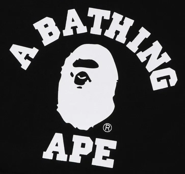 A BATHING APE  |Unisex Street Style Cotton Logo Hoodies & Sweatshirts