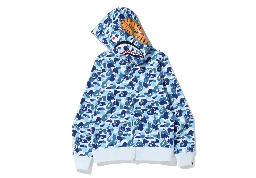 A BATHING APE  |Unisex Street Style Long Sleeves Cotton Logo Hoodies