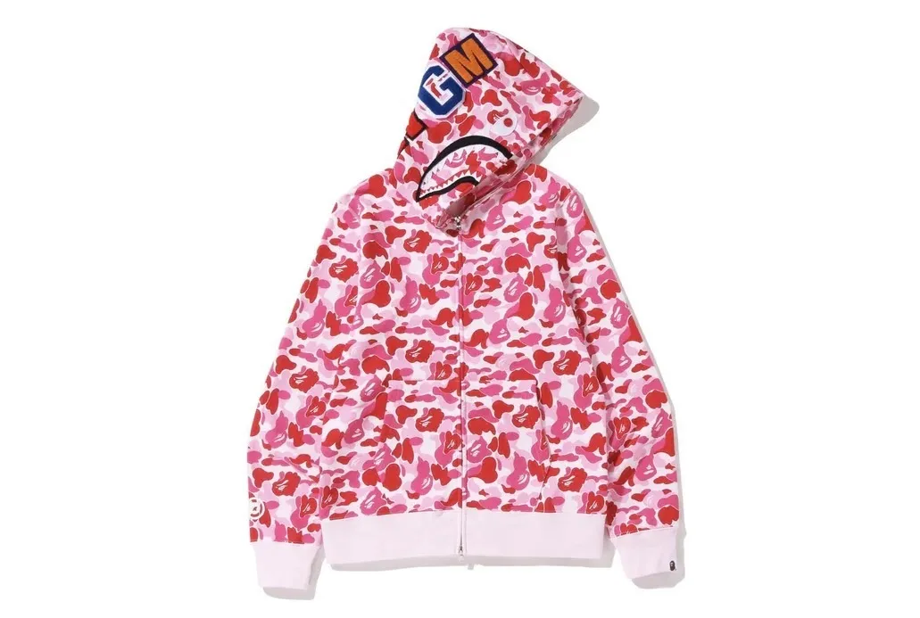 A BATHING APE  |Unisex Street Style Long Sleeves Cotton Logo Hoodies