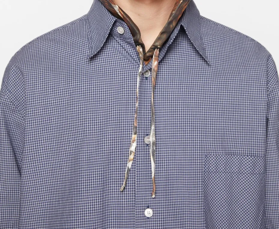 Acne Studios  |Button-down Street Style Long Sleeves Cotton Logo Designers