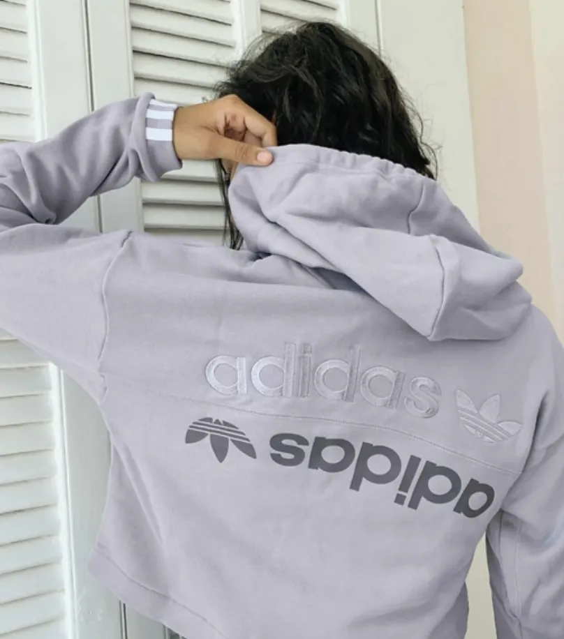 adidas  |Street Style Long Sleeves Cotton Logo Loungewear