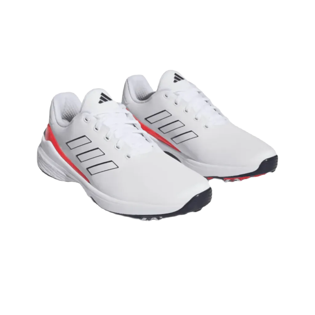 Adidas ZG23 Golf Shoes - White/Red