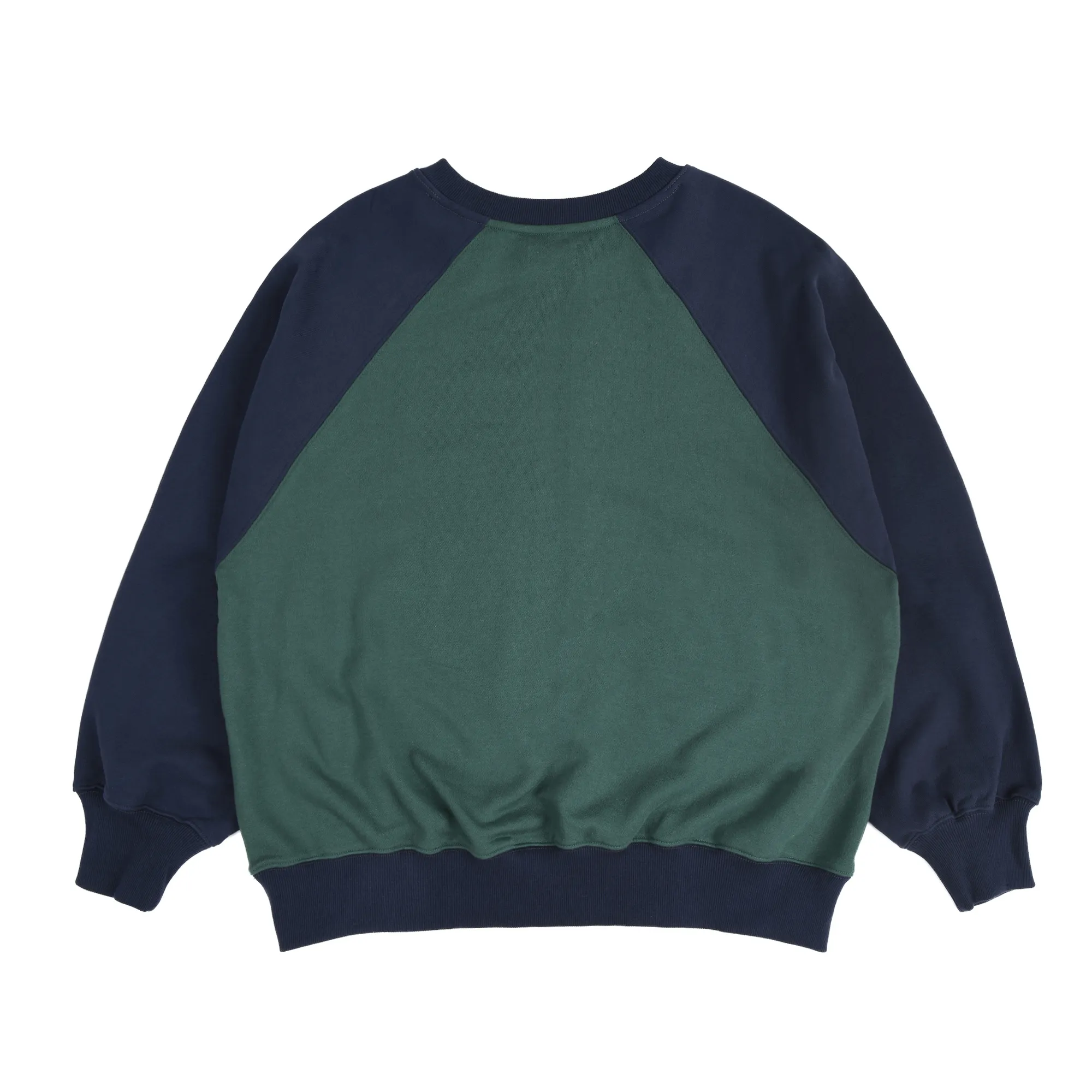 AEAE  |Unisex Street Style Bi-color Long Sleeves Logo