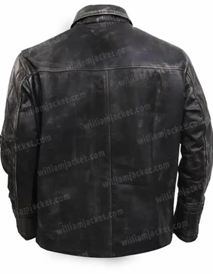 Alita Battle Angel Black Leather Jacket | William Jacket