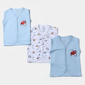 Baby Vest Pack Of 3 | 9-12M