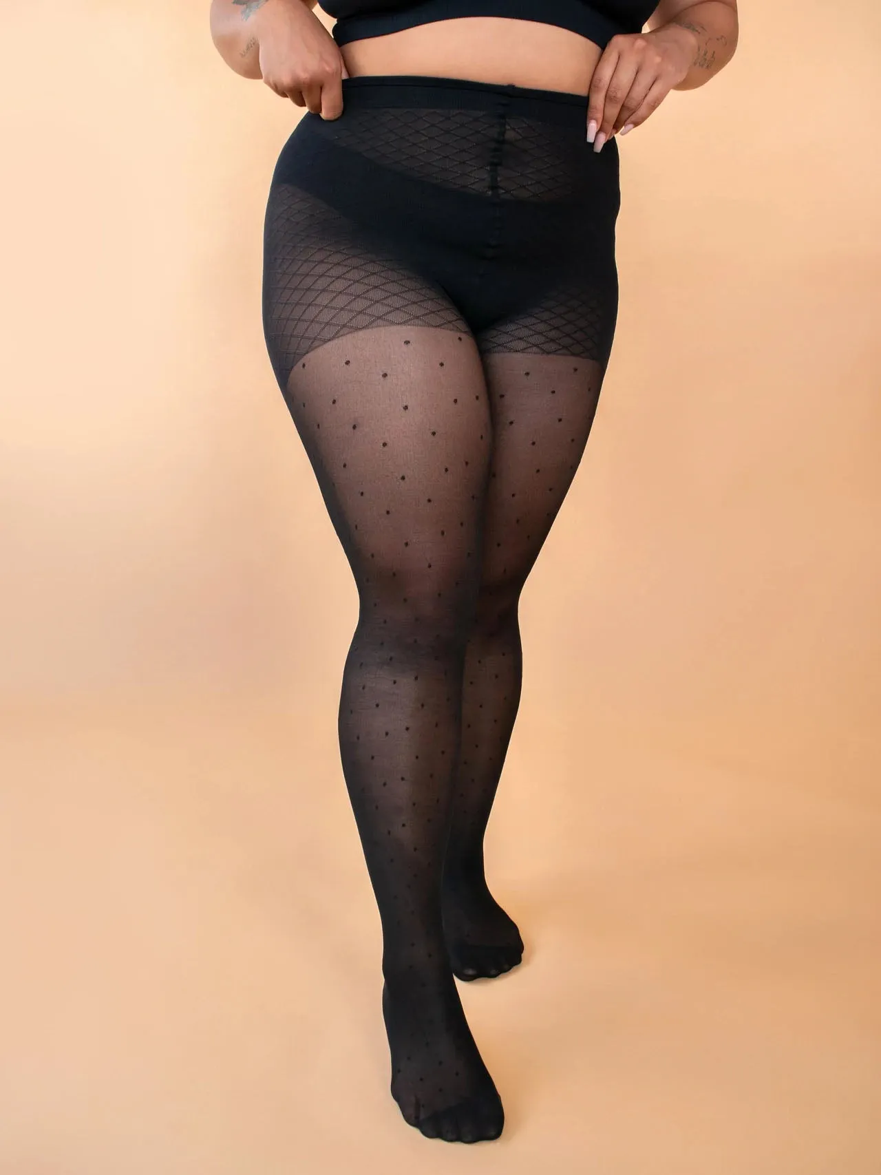 Back Seam Tights - BOXED