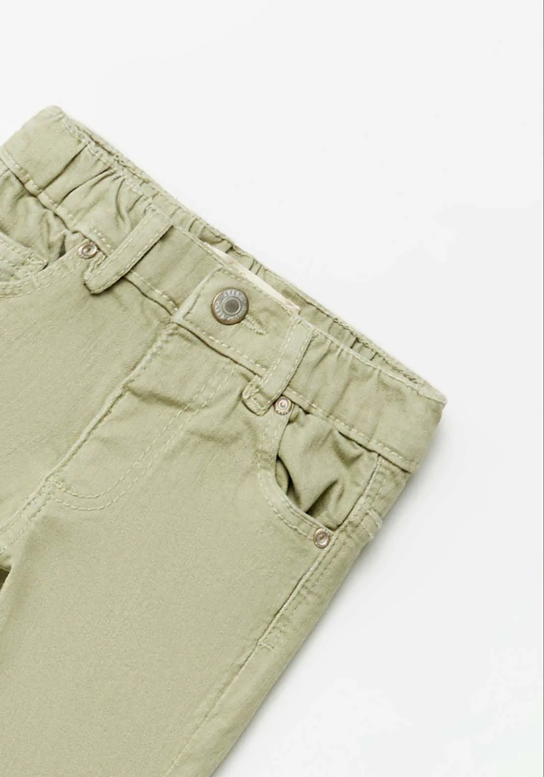 Basic Trouser With Pockets - Green