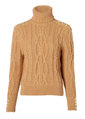 Belgravia Cable Knit                             Camel