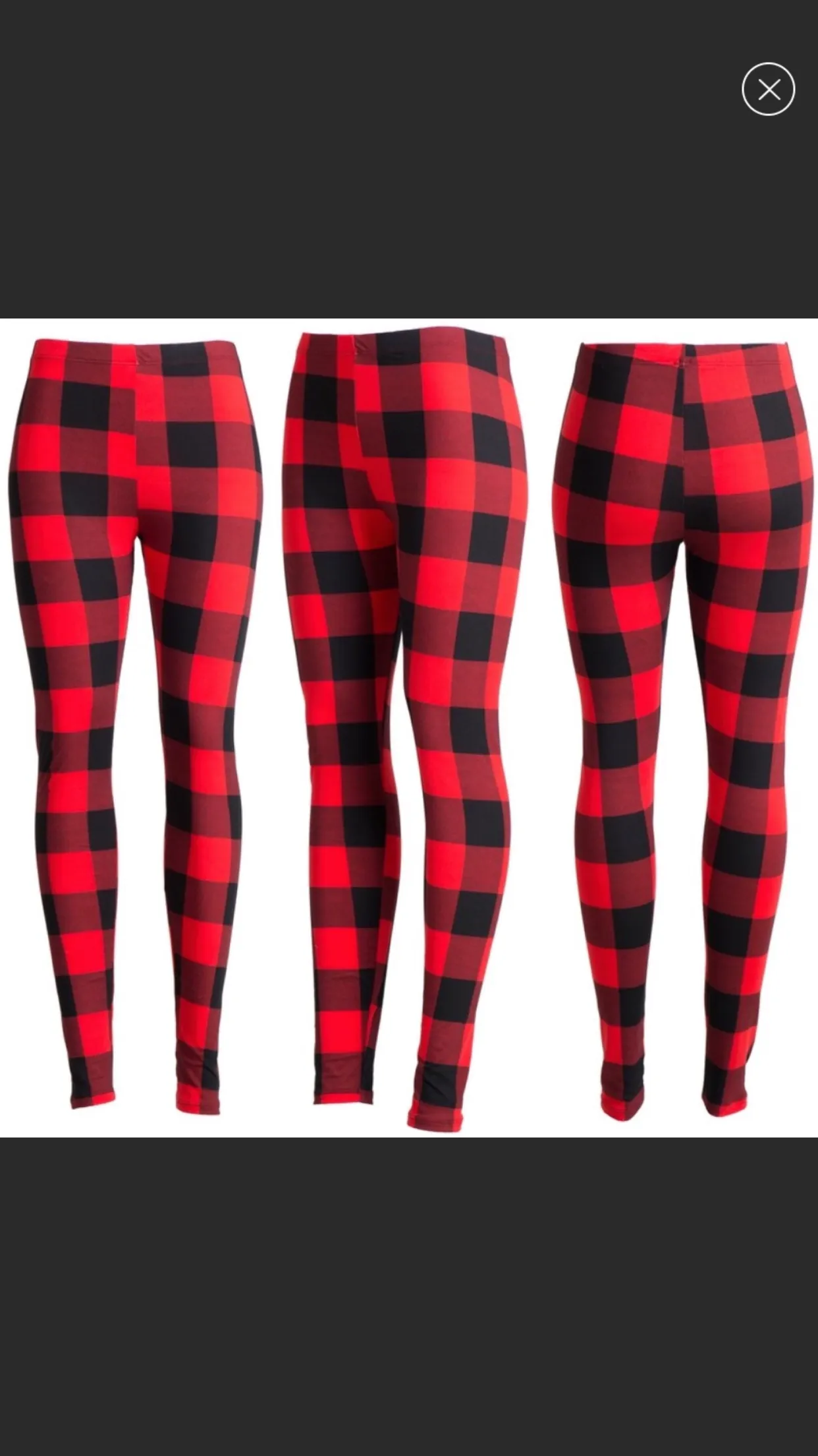 Buffalo Plaid Leggings