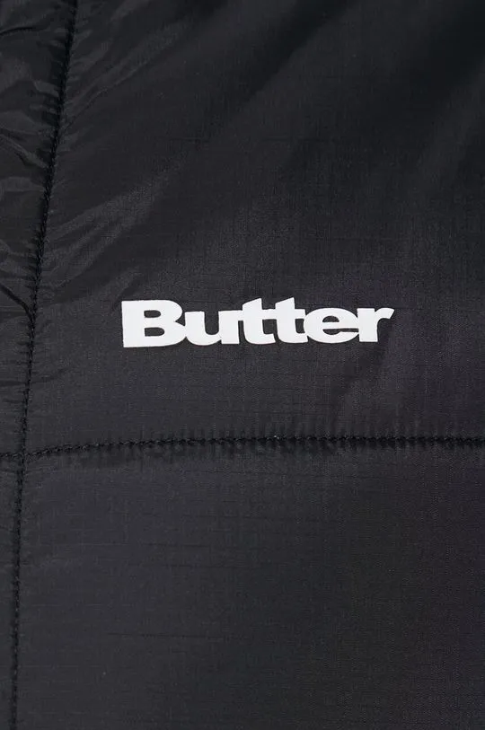 Butter Goods jacket Grid Puffer Jacket men's black color BGQ423D22403