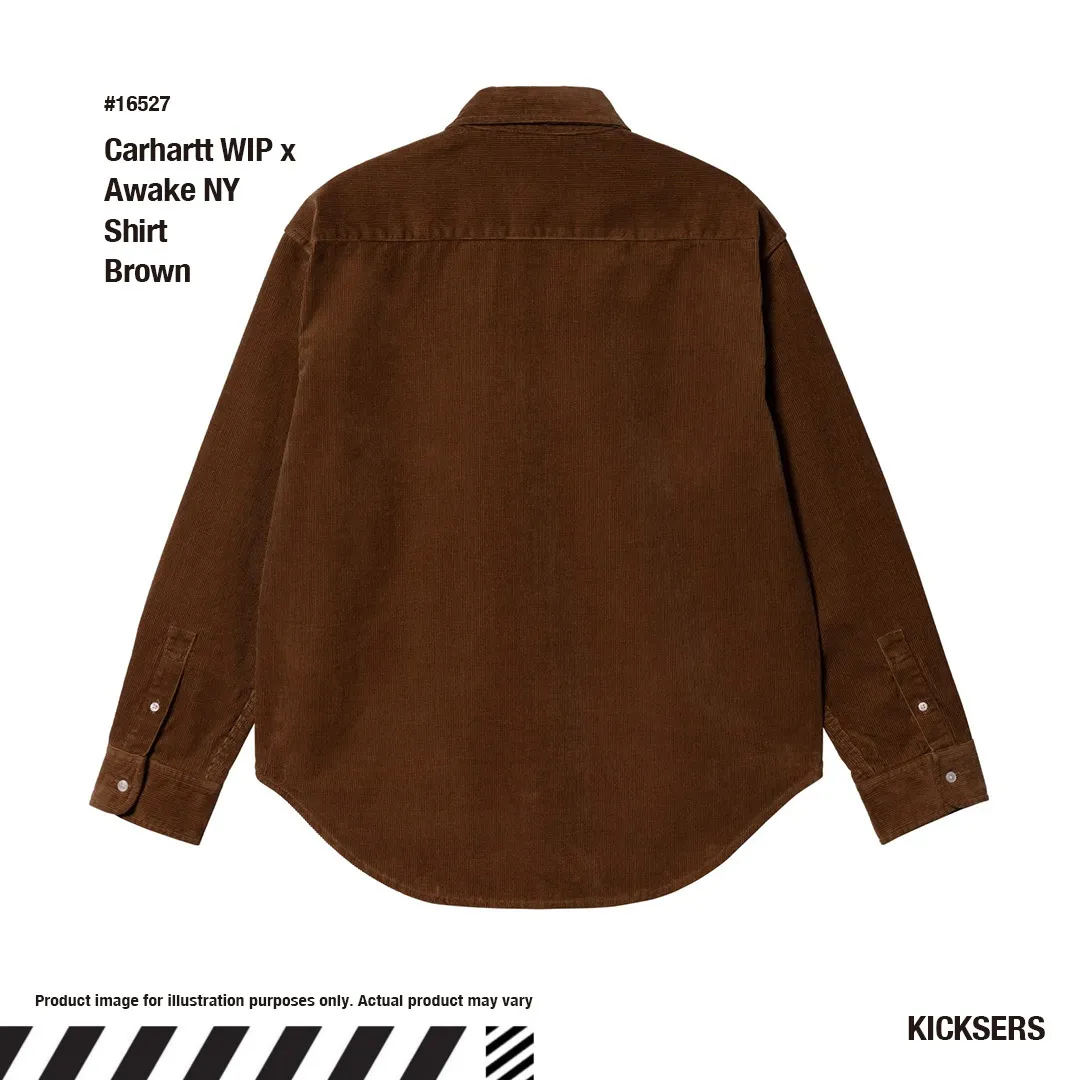 Carhartt  |Button-down Unisex Street Style Collaboration Long Sleeves