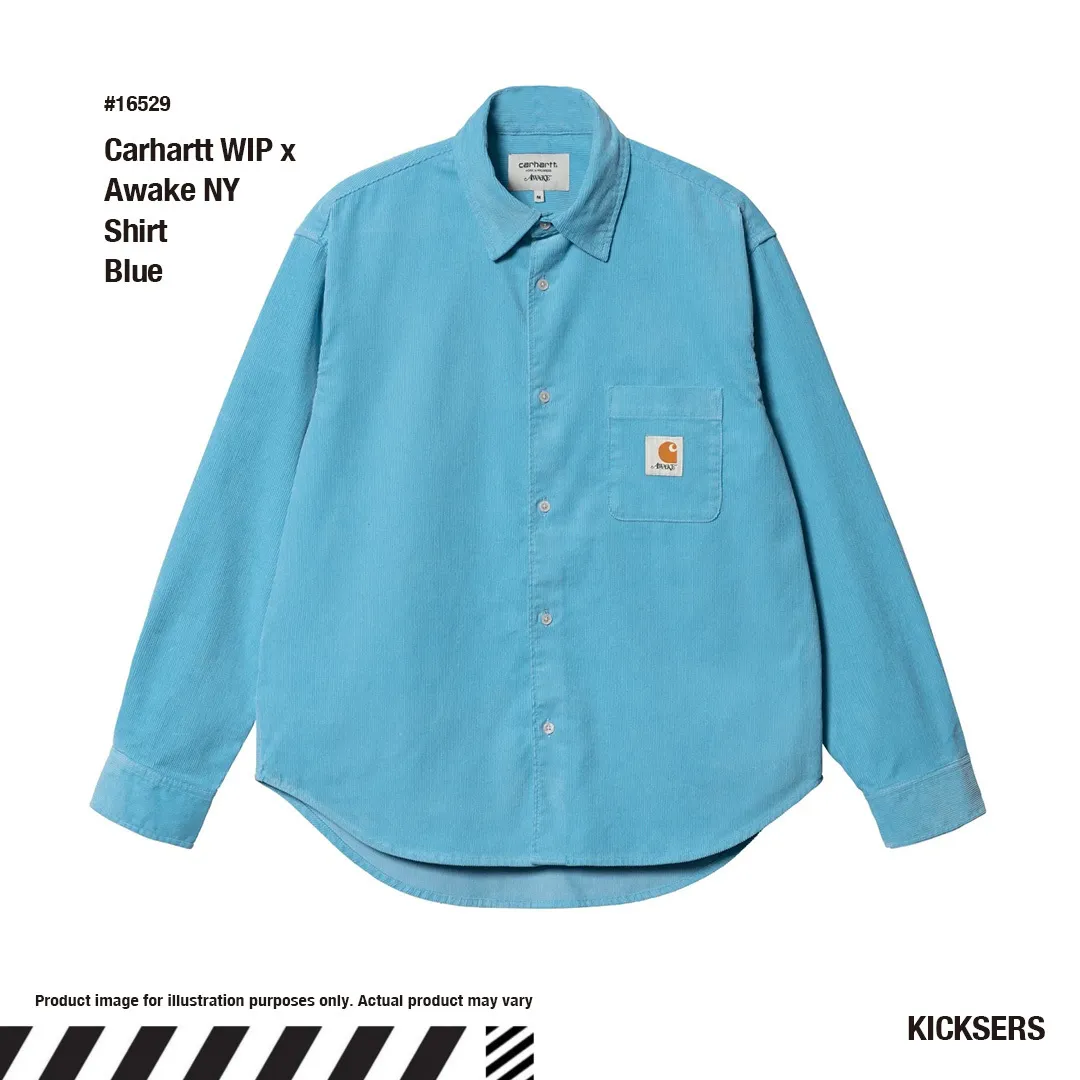 Carhartt  |Button-down Unisex Street Style Collaboration Long Sleeves