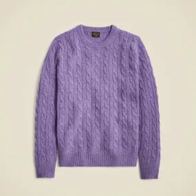 Cashmere cable-knit sweater