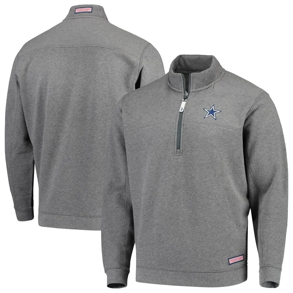 Chandler Dallas Cowboys Grey Pullover Jacket - William Jacket