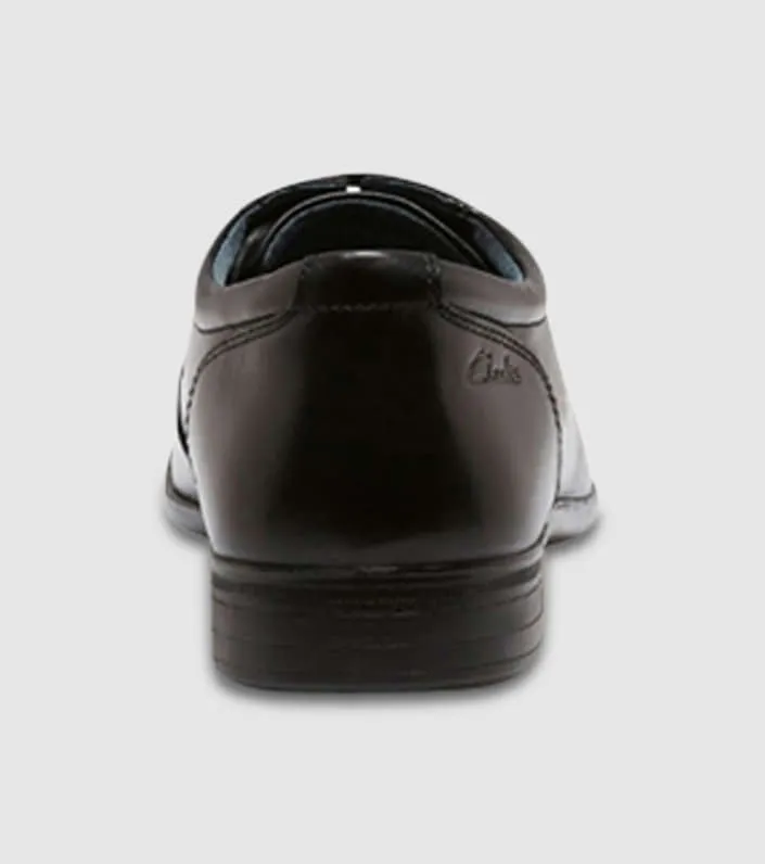 clarks cole senior boys school shoes