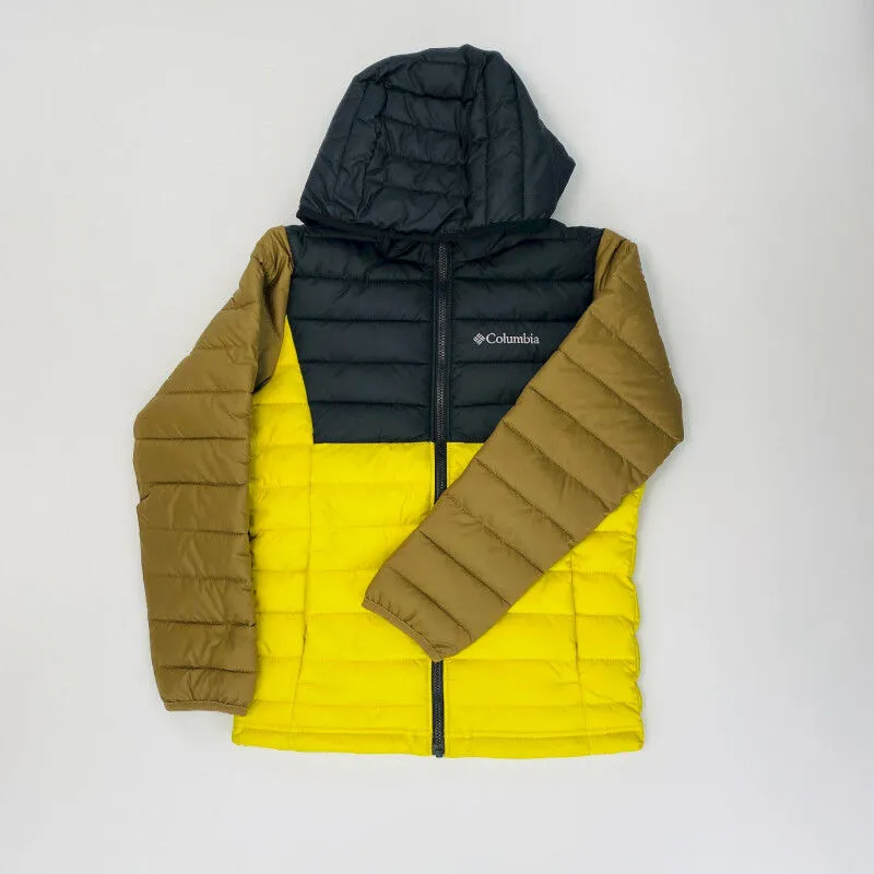 Columbia  Powder Lite™ Boys Hooded Jacket - Giacca sintetica di seconda mano - Bambino - Giallo - S