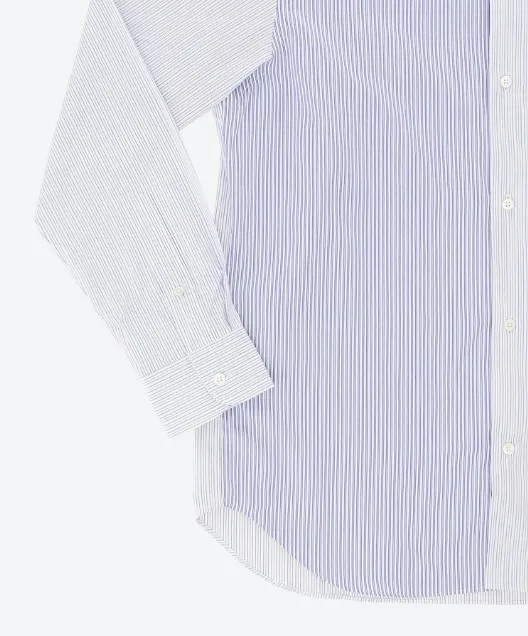 COMME des GARCONS  |Button-down Stripes Street Style Long Sleeves Cotton