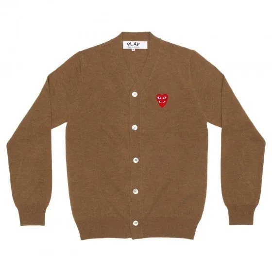 COMME des GARCONS  |Button-down Unisex Wool Street Style Plain Logo Designers