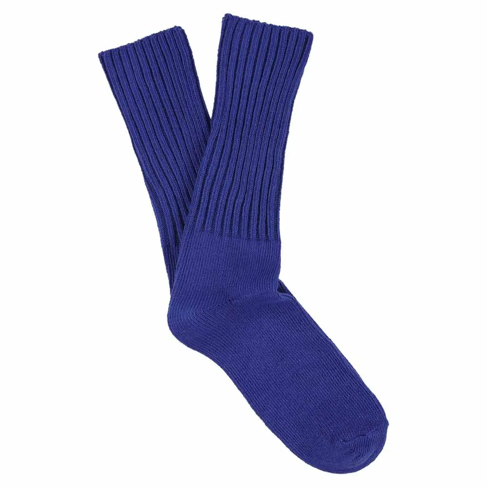 Crew Socks - Bright Blue