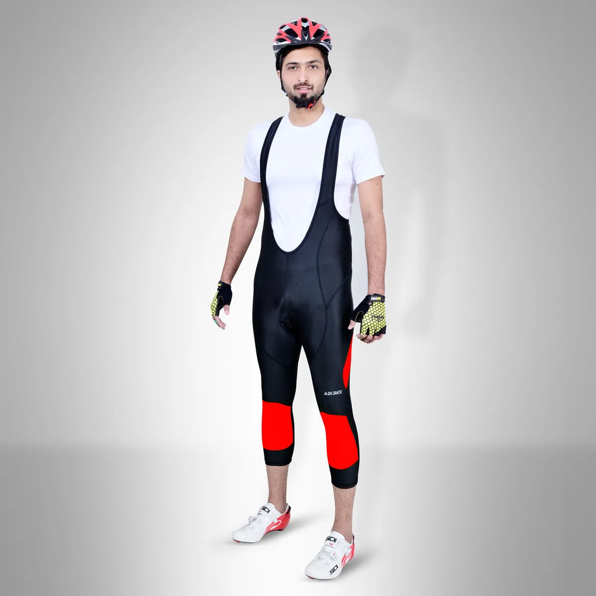 Cycling 3/4 BIB Tights Comfort Padded V1.1