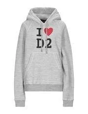 D SQUARED2  |Sweat Street Style Long Sleeves Logo Hoodies & Sweatshirts