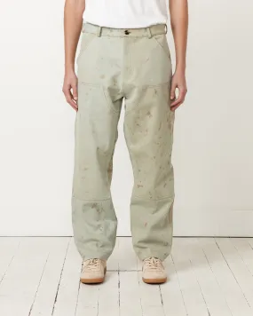 Dirty Denim Work Trousers in Blue