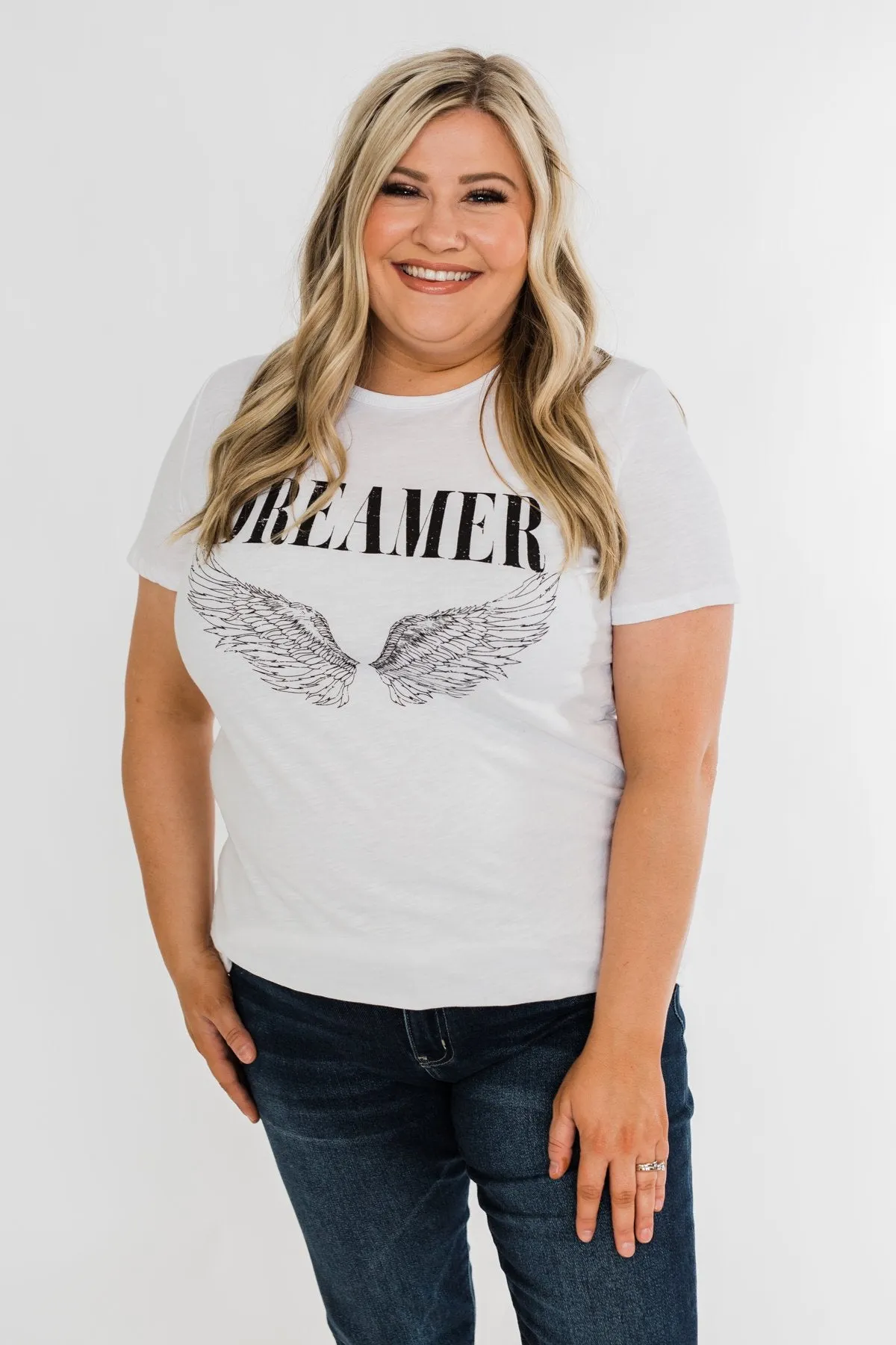 Dreamer Tee- White