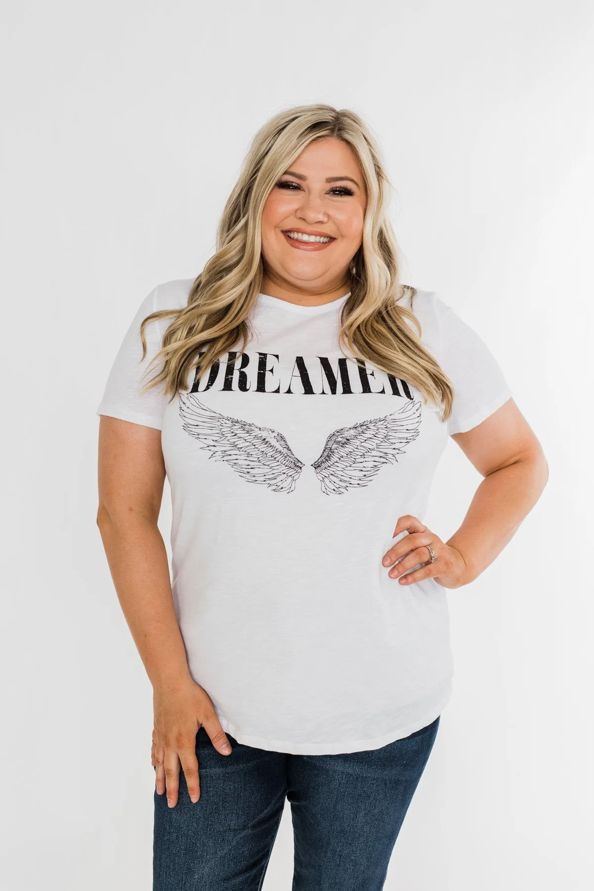 Dreamer Tee- White