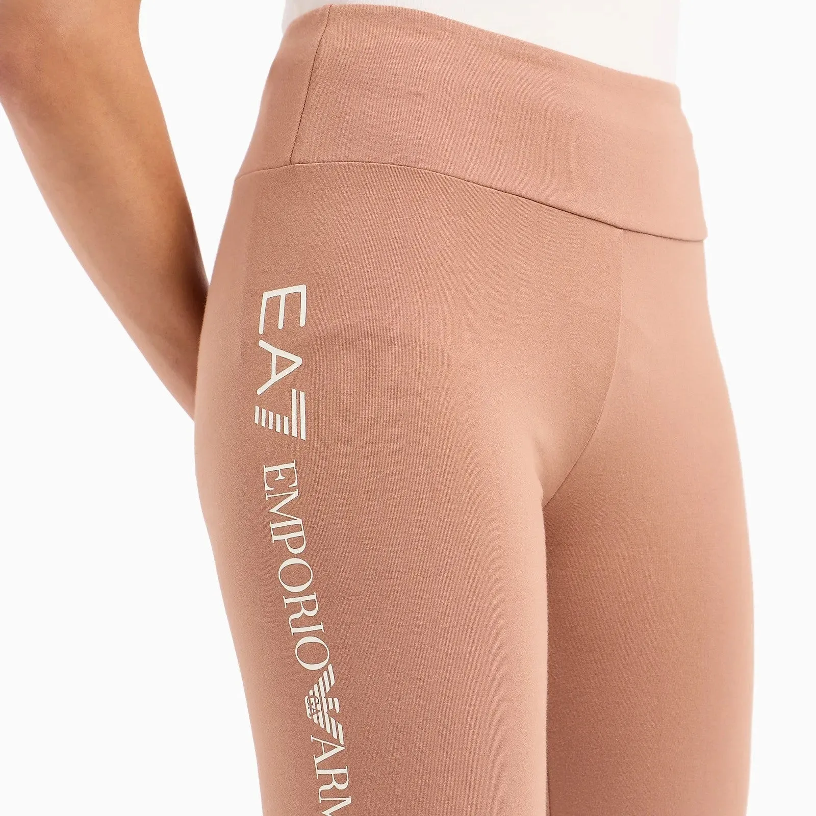 EA7 Womens Shiny Cycling Shorts