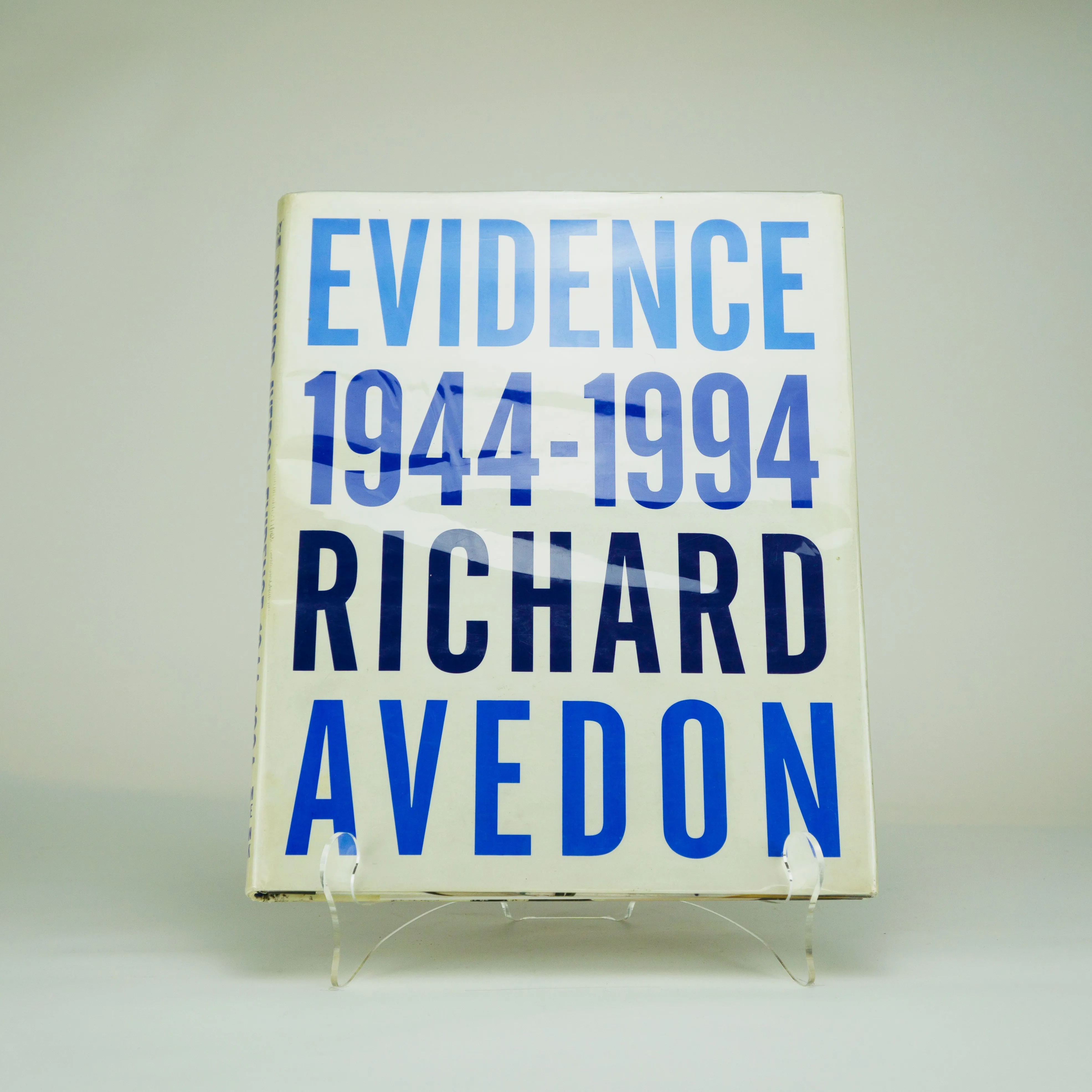 Evidence: 1944 – 1994, Richard Avedon. Random House, 1994. Stated First Edition.