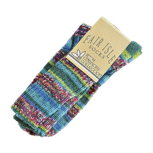 Fair Isle Socks Regular