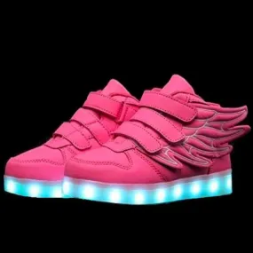 Flashez Pink Kids  - LED Thunder Shoes