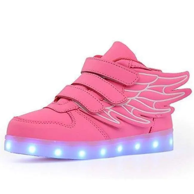 Flashez Pink Kids  - LED Thunder Shoes