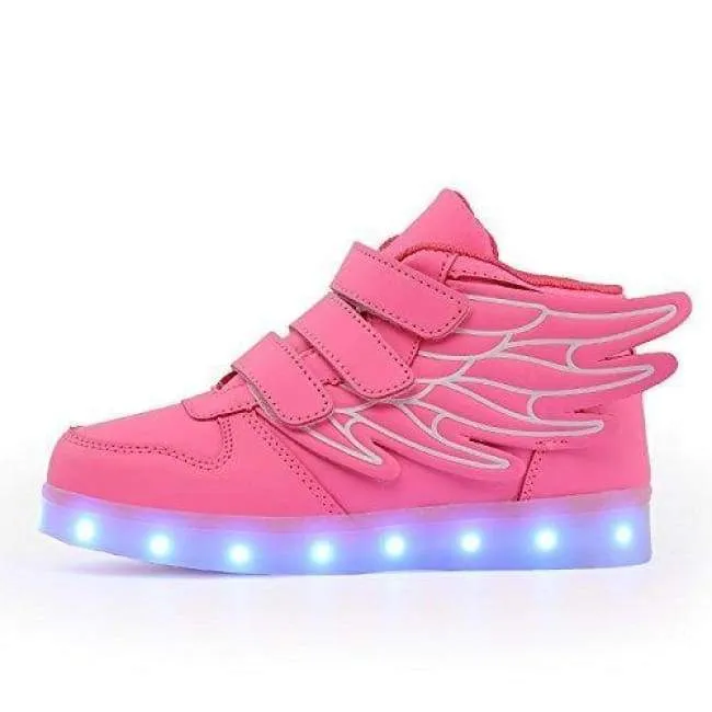 Flashez Pink Kids  - LED Thunder Shoes