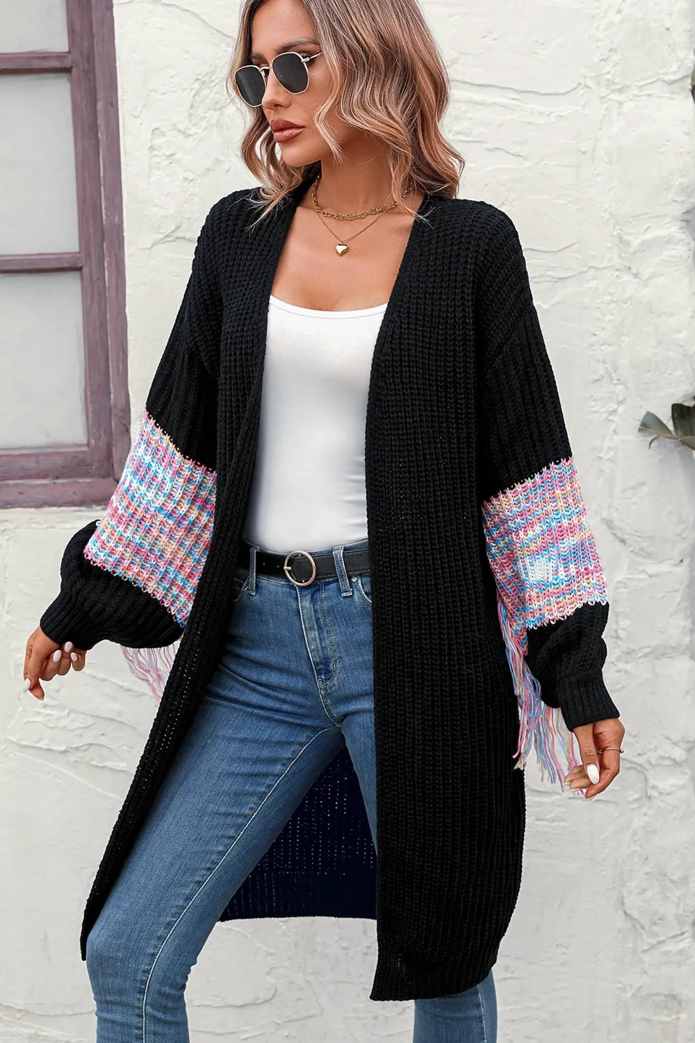 Fringe-Tastic Cardigan