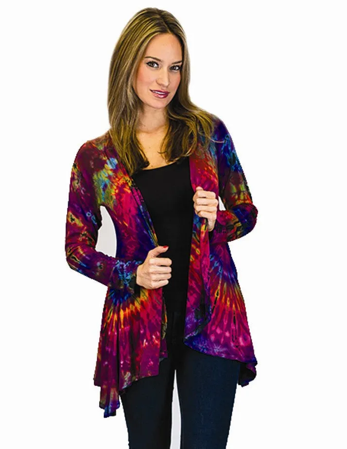 Full Tie-Dye Cardigan