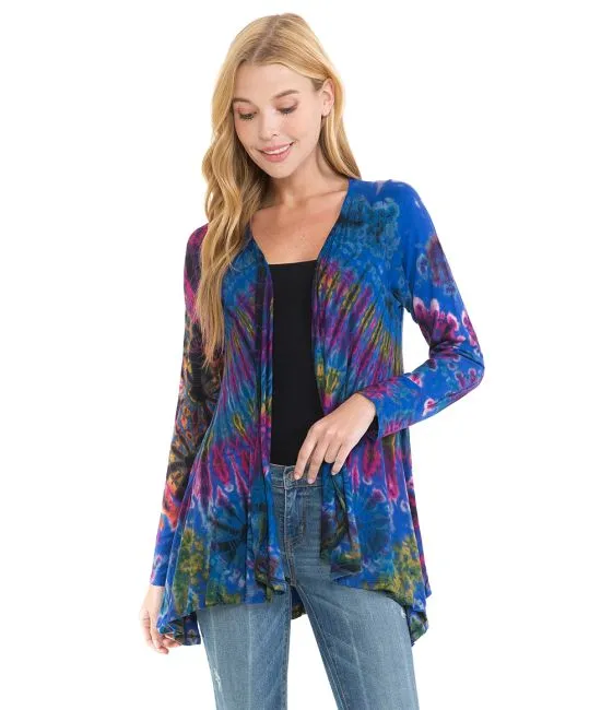 Full Tie-Dye Cardigan