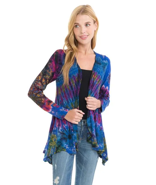 Full Tie-Dye Cardigan