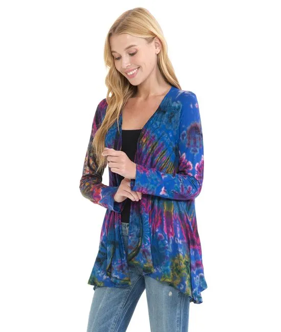 Full Tie-Dye Cardigan