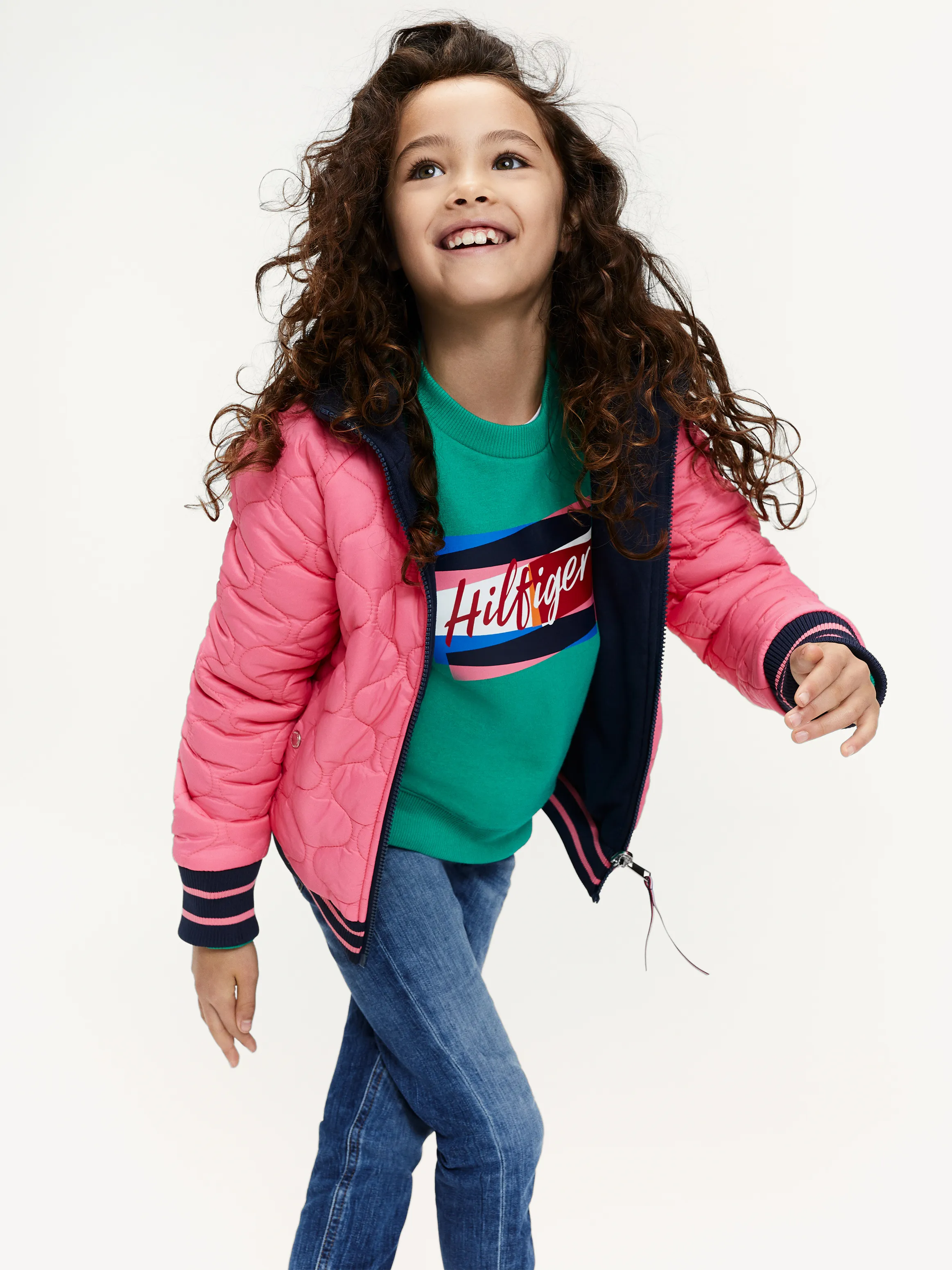 Girls 8-16 Reversible Quilted Jacket | Coats & Jackets | Tommy Hilfiger