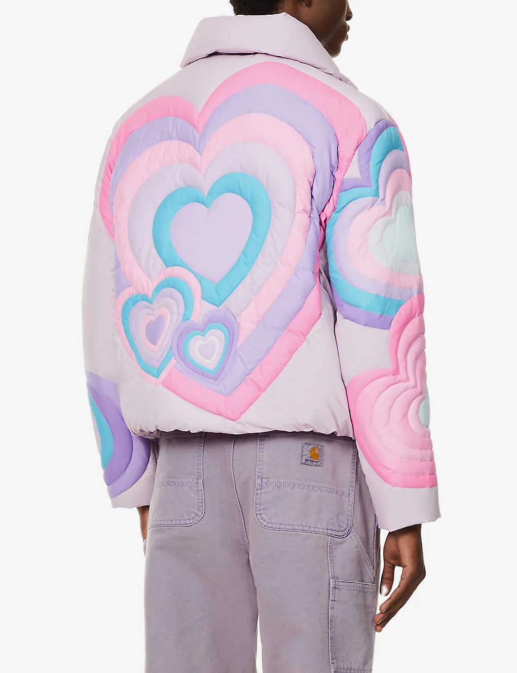 Hearts Quilted Shell Puffer Jacket | The Puffer jacket