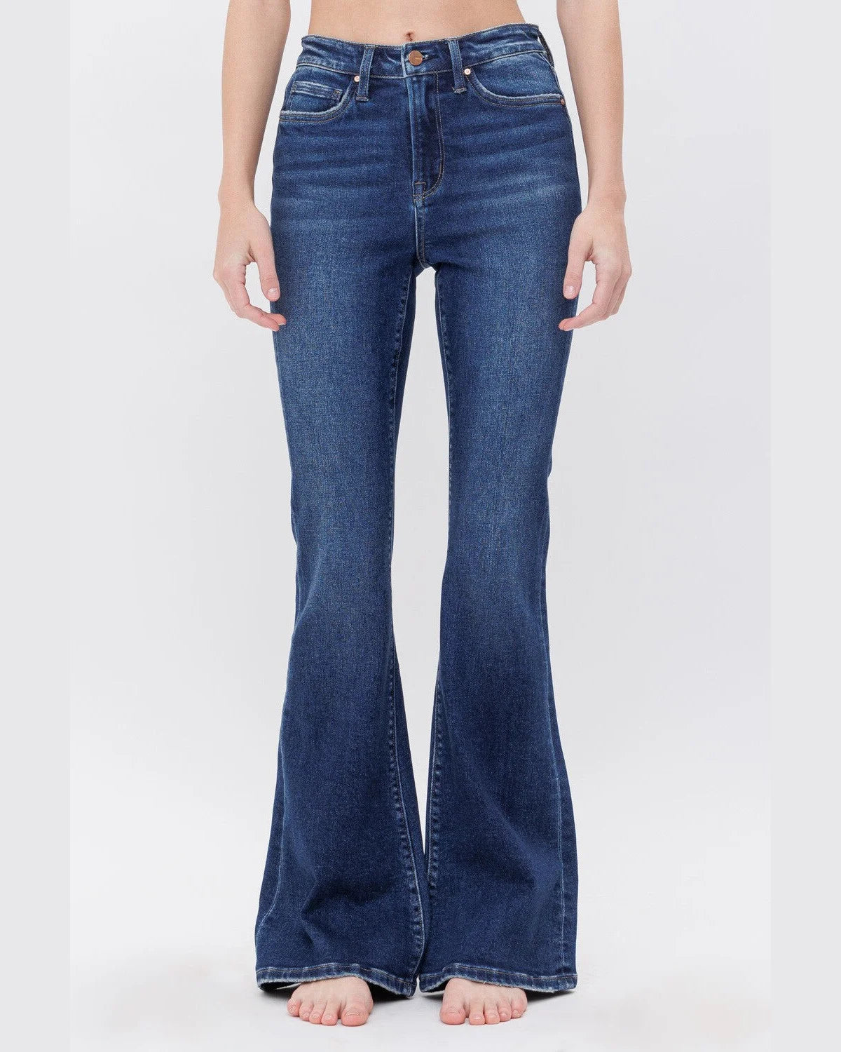 High Rise Flare Jeans