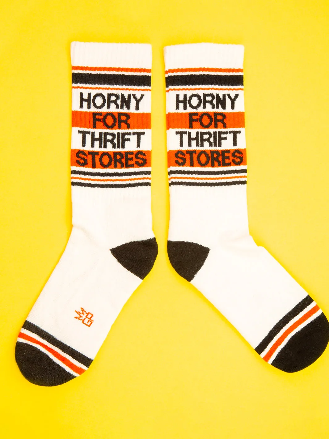 HORNY FOR THRIFT STORES SOCKS