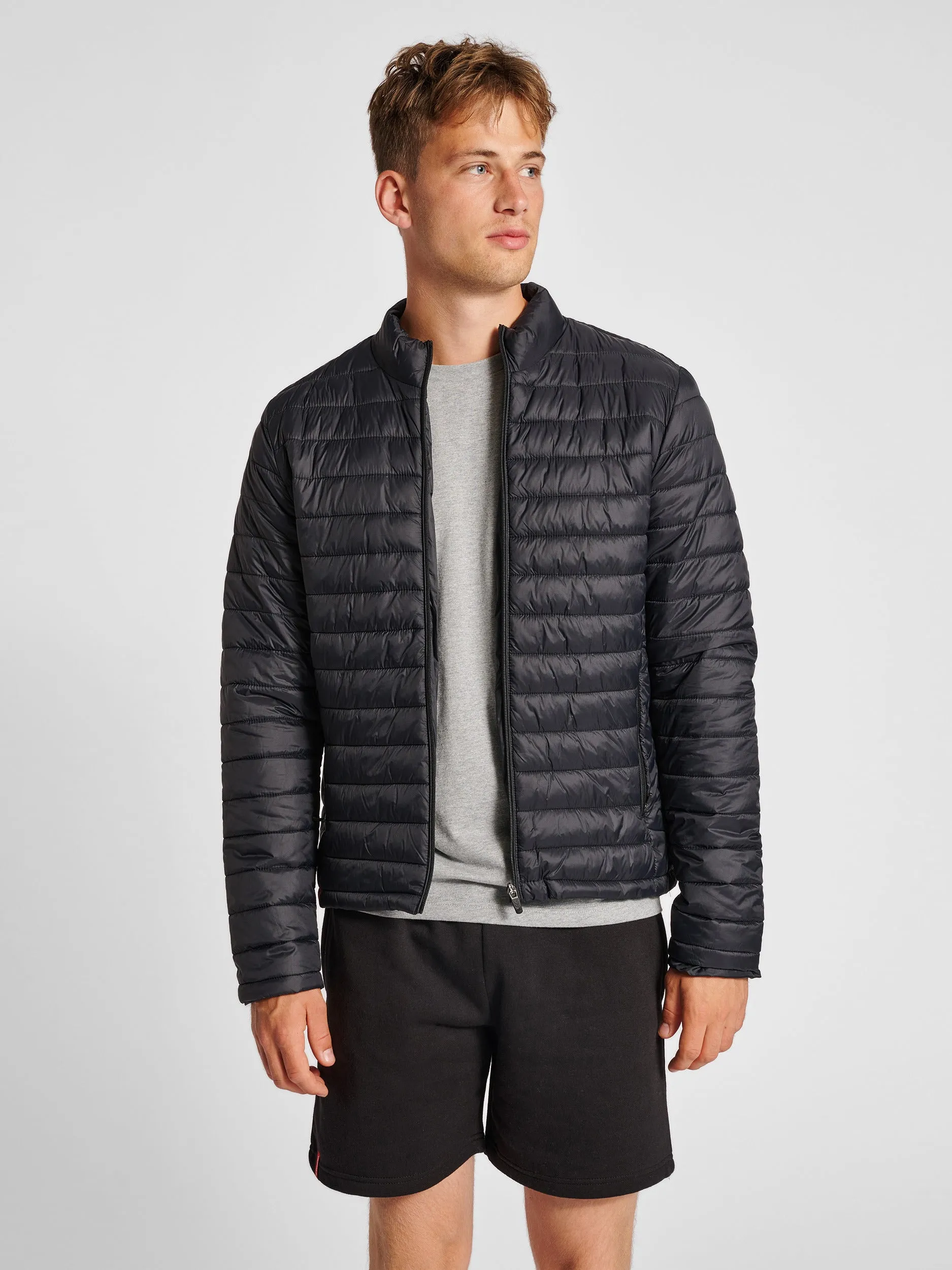 Hummel Men's Red Quilted Jacket