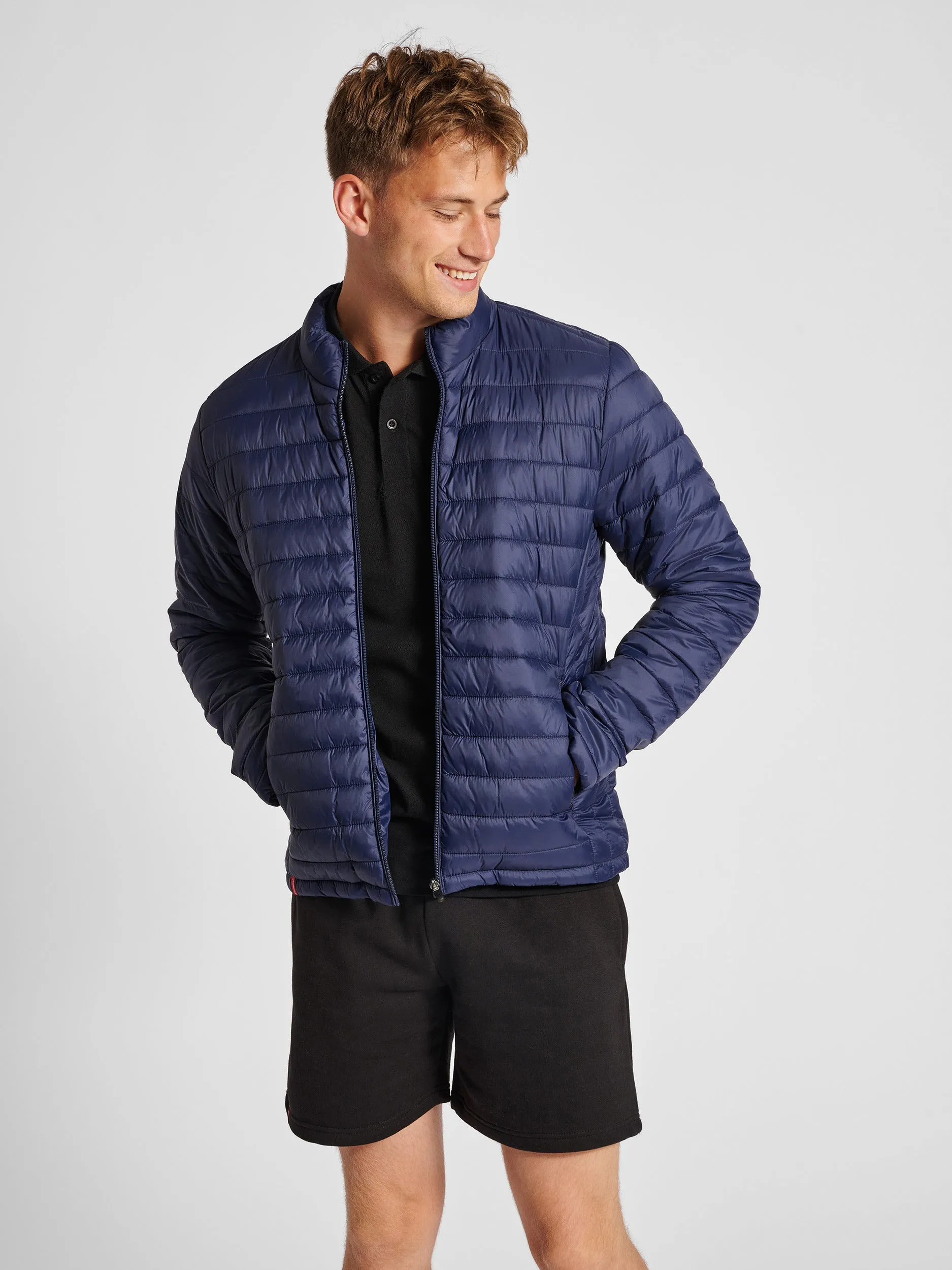 Hummel Men's Red Quilted Jacket