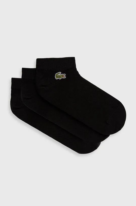 Lacoste socks men's black color