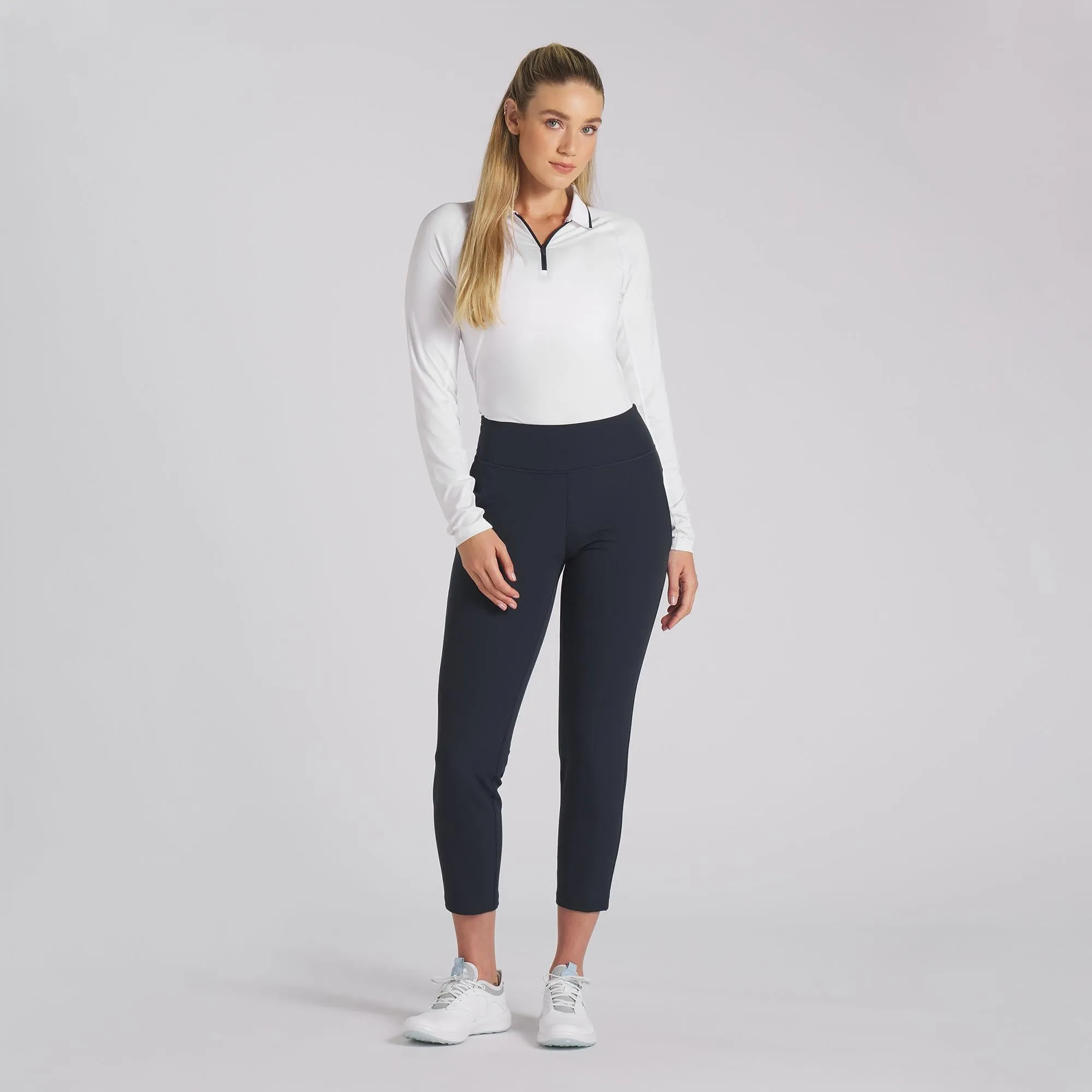 Ladies Puma Everyday Golf Trousers Navy