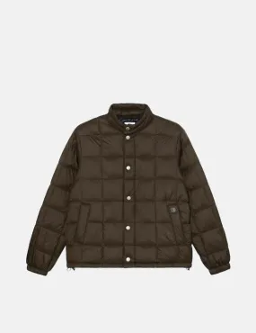 Lightweight Puffer Jacket - Brown